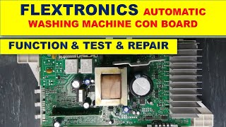 243  Troubleshooting Flextronics Control Board For Automatic Washing Machines