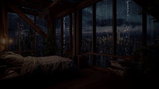 Tranquil Treehouse Rain Ambience | Rain and Thunder for Sleep and Wellness