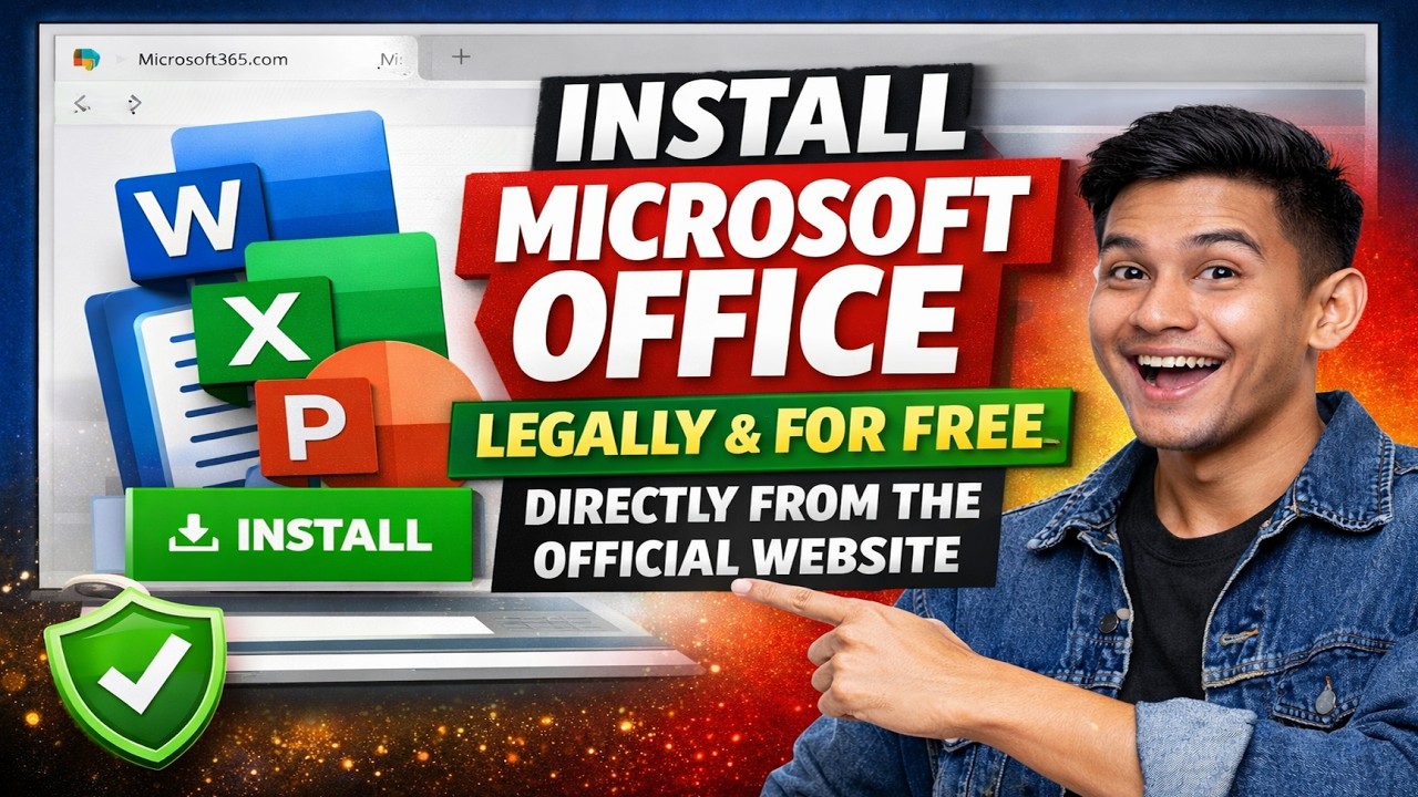 Cara Instal Microsoft Office Legal dan Gratis Langsung dari Website ...