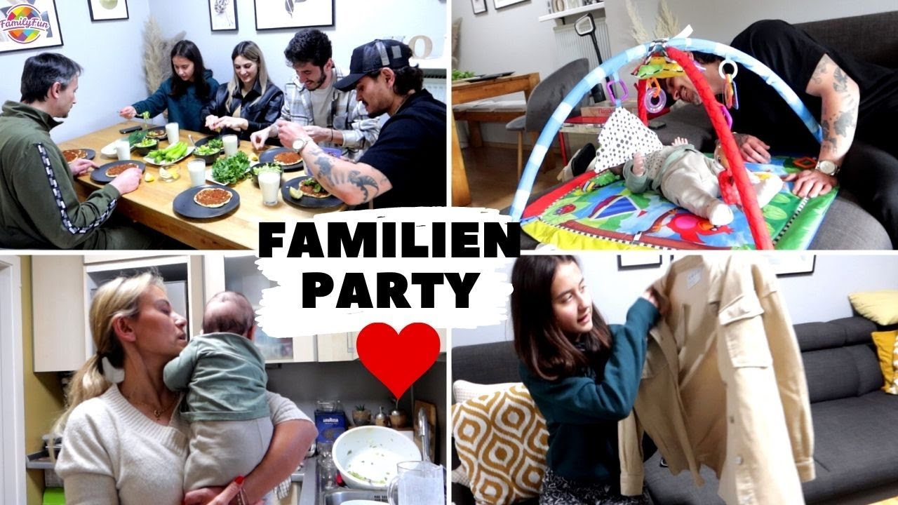 GANZE FAMILIE WIEDER BEISAMMEN | BABY ALTAY LACHT | MILEYS FASHION HAUL | Family fun