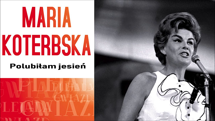 Maria Koterbska - Polubiłam jesień [Official Audio]