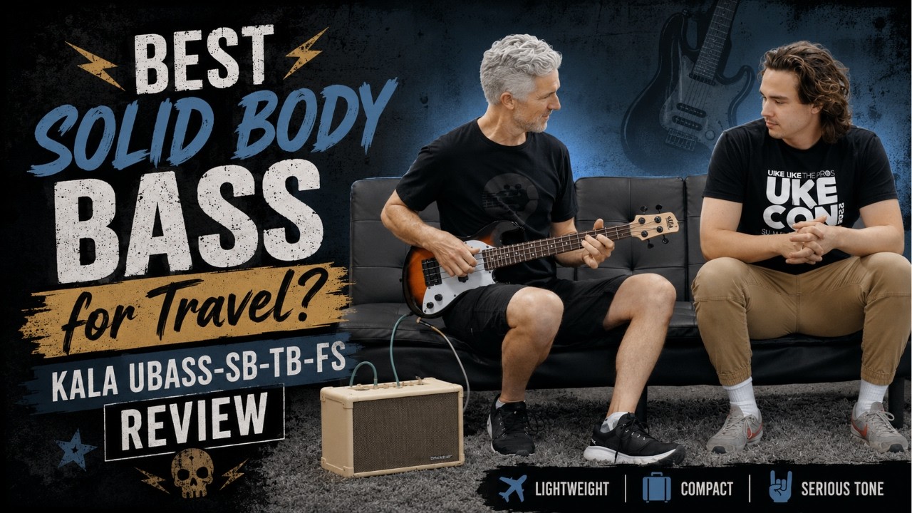 Best Solid Body Bass for Travel? | Kala UBASS-SB-TB-FS Review