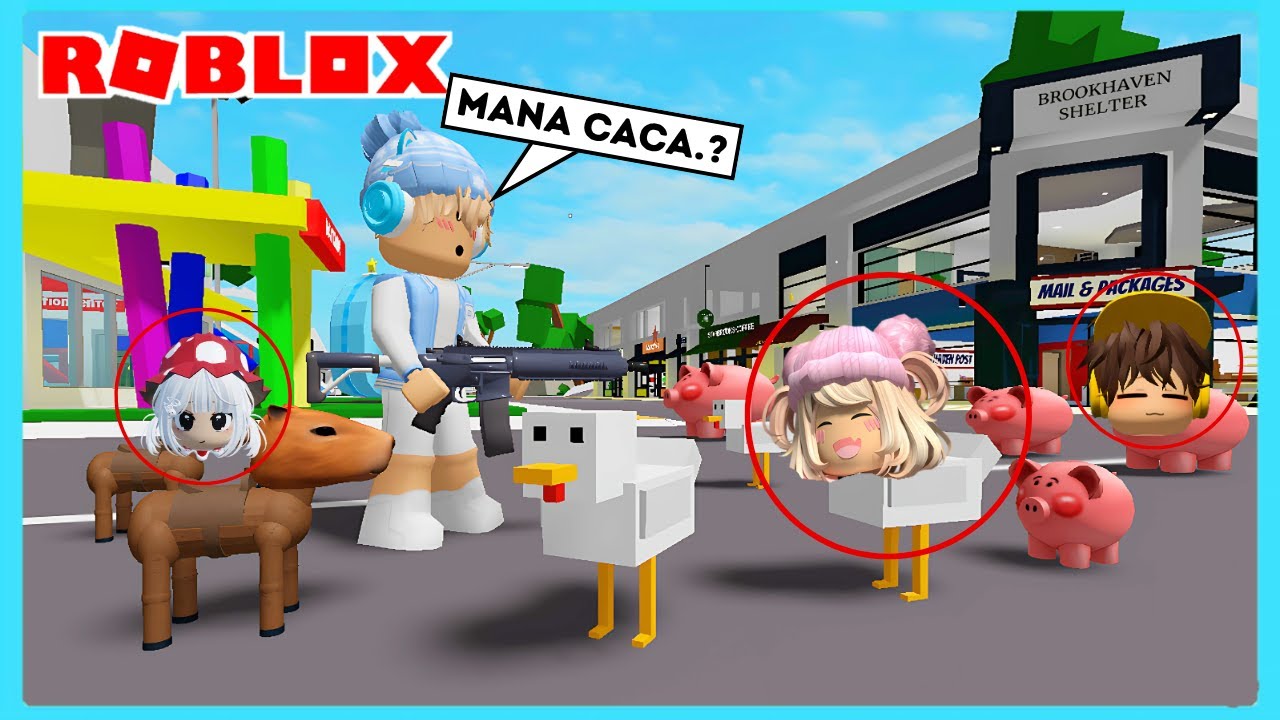 Aku Di Kerjain Adiku Saat Main Petak Umpet Di Roblox Brookhaven ft @Shasyaalala