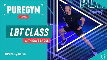PureGym Live | Legs, Bums and Tums Class with Dave