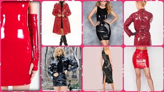 trending latex leather outfits for ladies #latex #fashion #leather #trendy #outfits #latest #latex