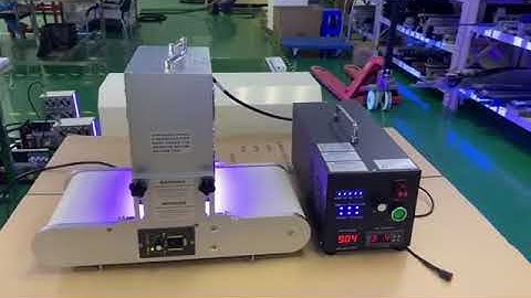 Mini LED UV curing system 20-40cm curing width for laboratory
