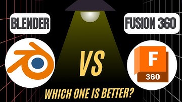 Blender vs Fusion 360 2025 Comparison | Best Software for 3D Printing