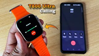 How to Connect T800 Ultra Smartwatch to Phone | Connect With any Mobile | T800 Ultra