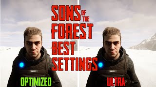 Sons Of The Forest | Optimization Guide | Every Setting Benchmarked | Best Settings