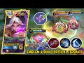 HANABI NEW EMBLEM &amp; BUILD CRITICAL TERSAKIT 2025 - DAMAGENYA GAK NGOTAK! TOP GLOBAL HANABI - MLBB