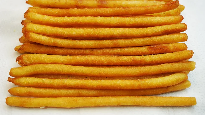 Crispy French Fries | Crispy Potato Sticks | Easy Potato Snack Recipe