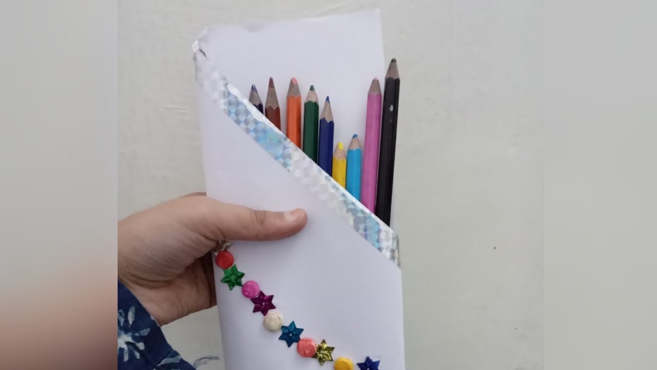 easy-pencil-case-with-paper-youtube