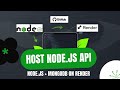 Deploy Node.js API on Render | MongoDB + GitHub Full Deployment Tutorial (Free Hosting)