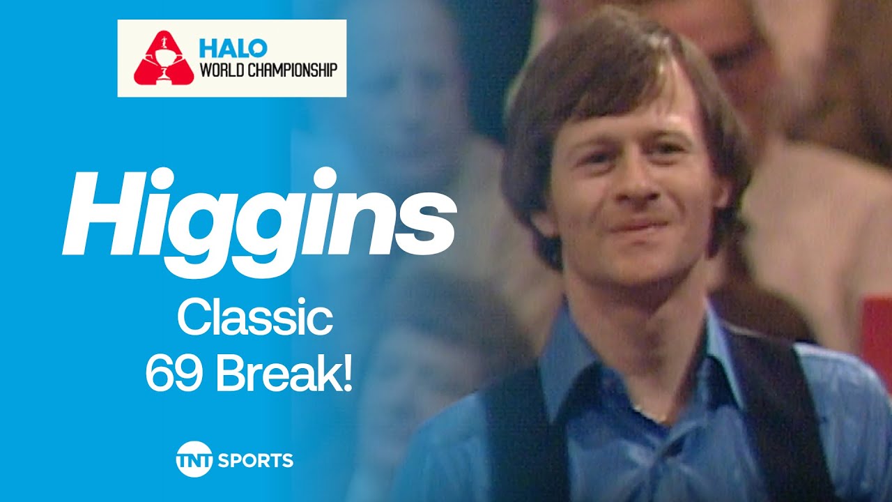 The INCREDIBLE 69 break from Alex Higgins in the 1982 World Championship 🔥 | TNT Sports Snooker