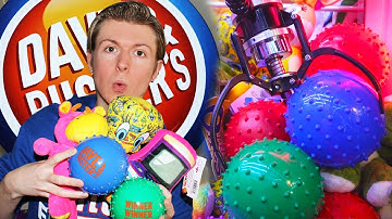 I Played ALL the Claw Machines at Dave & Busters Arcade!