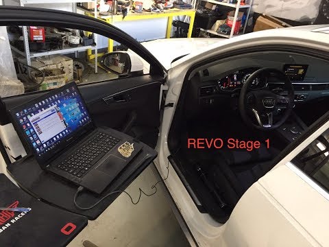 Audi A4 Allroad B9 0-200 Stock vs REVO stage 1 ECU Tune Update vs  F55 S Manic stage 2 0-200