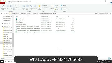 Exp19_Excel_Ch10_CapAssessment_Movie_Rentals | Excel Chapter 10 Capstone Assessment - Movie Rentals
