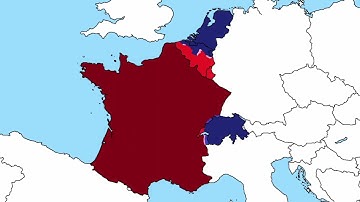 France vs Switzerland & Benelux Countries Scenario (Timelapse)