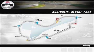 F1 Challenge 99-02 Melbourne HOT LAP - Ferrari F2002