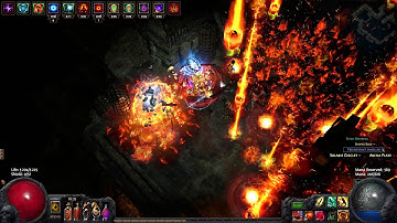 Path of Exile - Ascendancy - Crit-Block Gladiator Double Crema Boss Fight