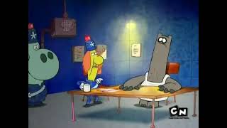 Chowder Interrogating Schnitzel