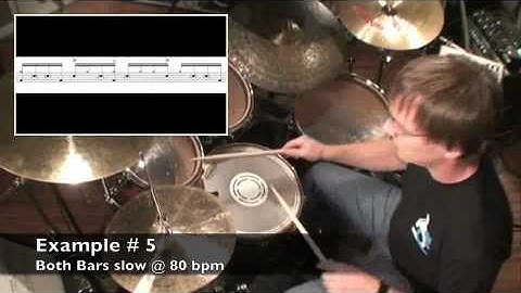Linear Grooves Part 1 - Drum Lesson - Billy Ashbaugh