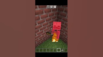 Minecraft Skeleton Logic is Extremely Broken_ 🤔 #shorts.