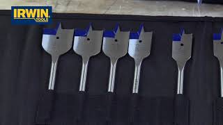 Irwin 17 Piece Speedbor Max 4X Flat Bit Set