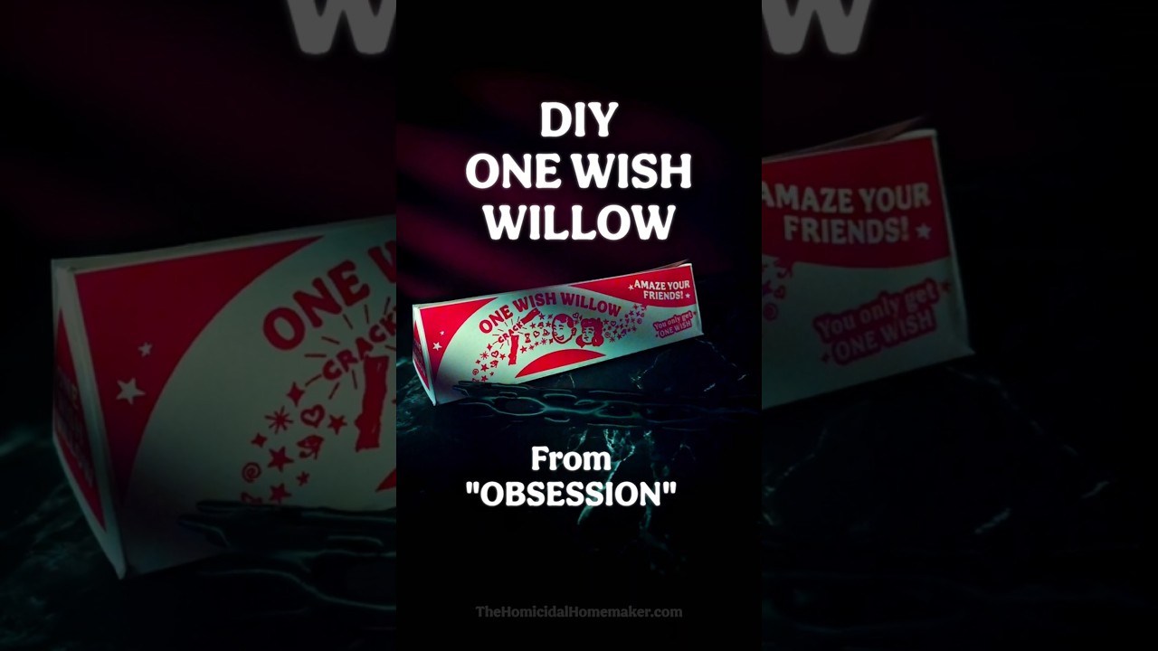 DIY One Wish Willow from the horror film "Obsession"