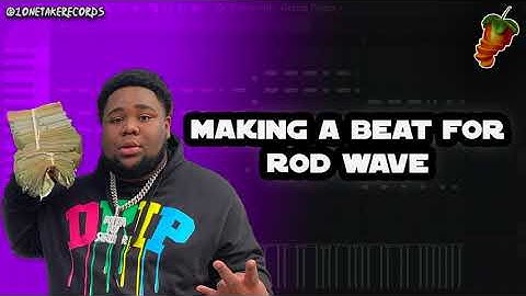 HOW TO MAKE A BEAT FOR ROD WAVE - EMOTIONAL BEAT TUTORIAL (FL STUDIO 20)