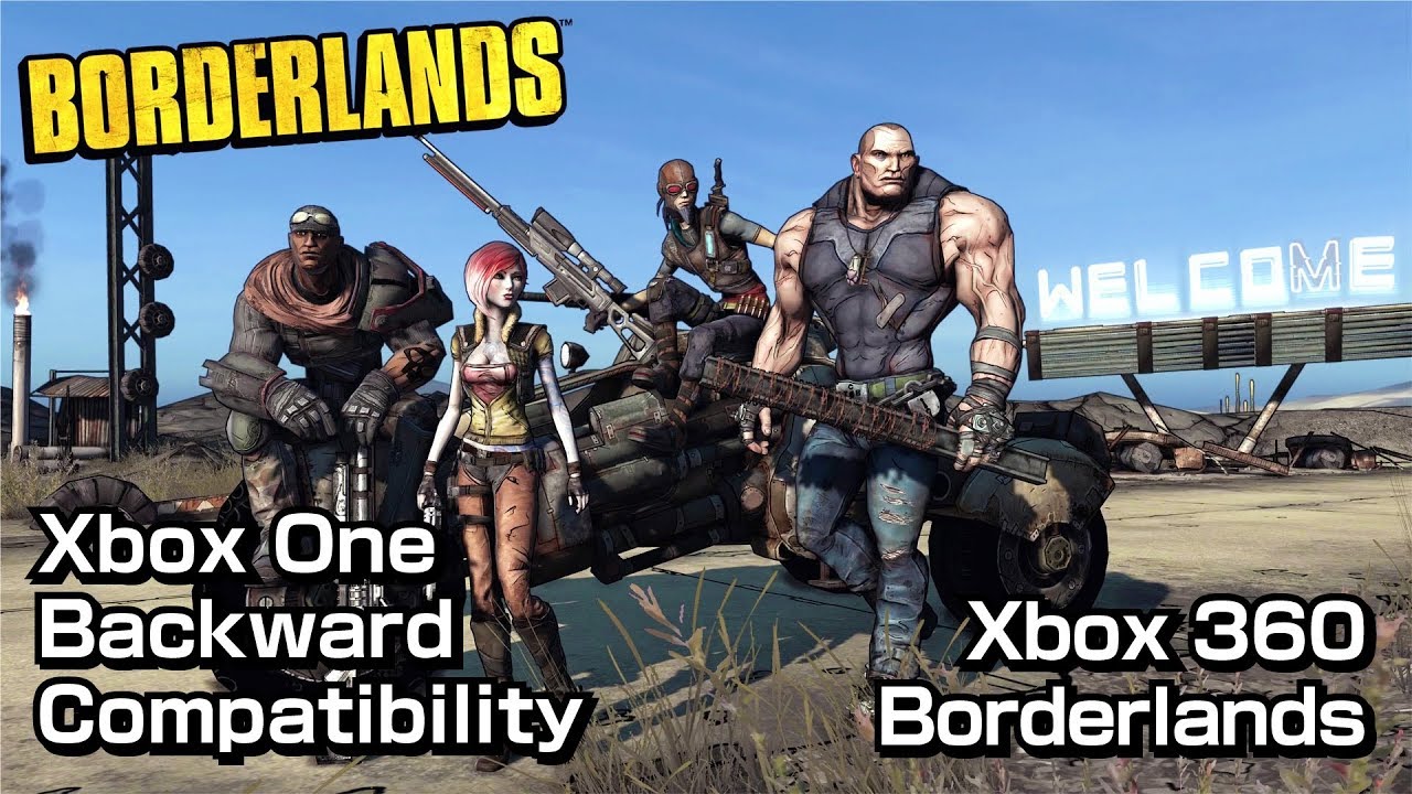 Xbox 360 Borderlands - Xbox One Backward Compatibility ボーダーランズ 下位互換機能
