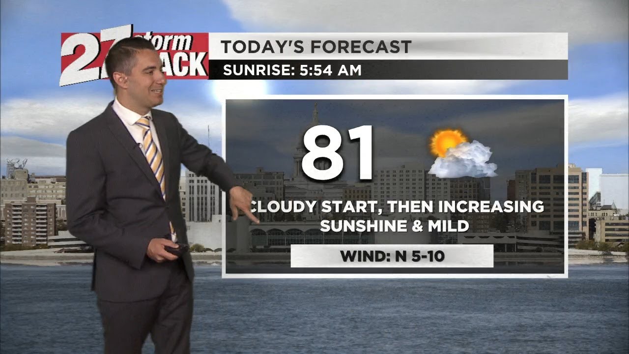 Mild and Dry Start to the Week - YouTube