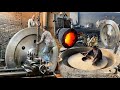 How To Manufacture A Huge Wheel Of Sea Ships in A Large Factory