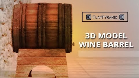 3D Model Wine Barrel Review