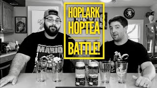 Hoplark Hoptea | The Really Hoppy One vs. The Citra Bomb One | Tea Review #01 Hoop Tea Booze Review Taste Test