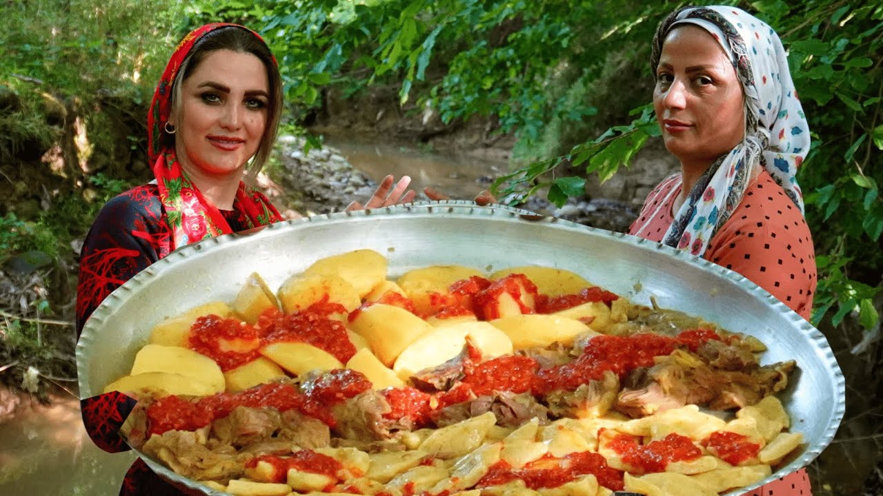 Avar Beef Khinkali: The Art of Making a Savory Dish | Nomad Iran Village | Kend Life