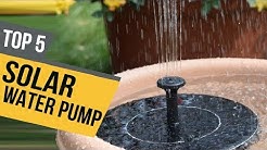 5 Best Solar Water Pump 2019 Reviews