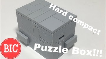 How to build a really hard 17 step LEGO Puzzle Box! [13] | Easy and Simple Tutorial