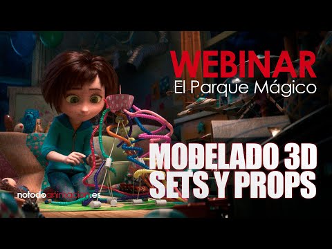 Masterclass Modelado 3D de Sets y Props | El parque Mágico (wonder park)❤️