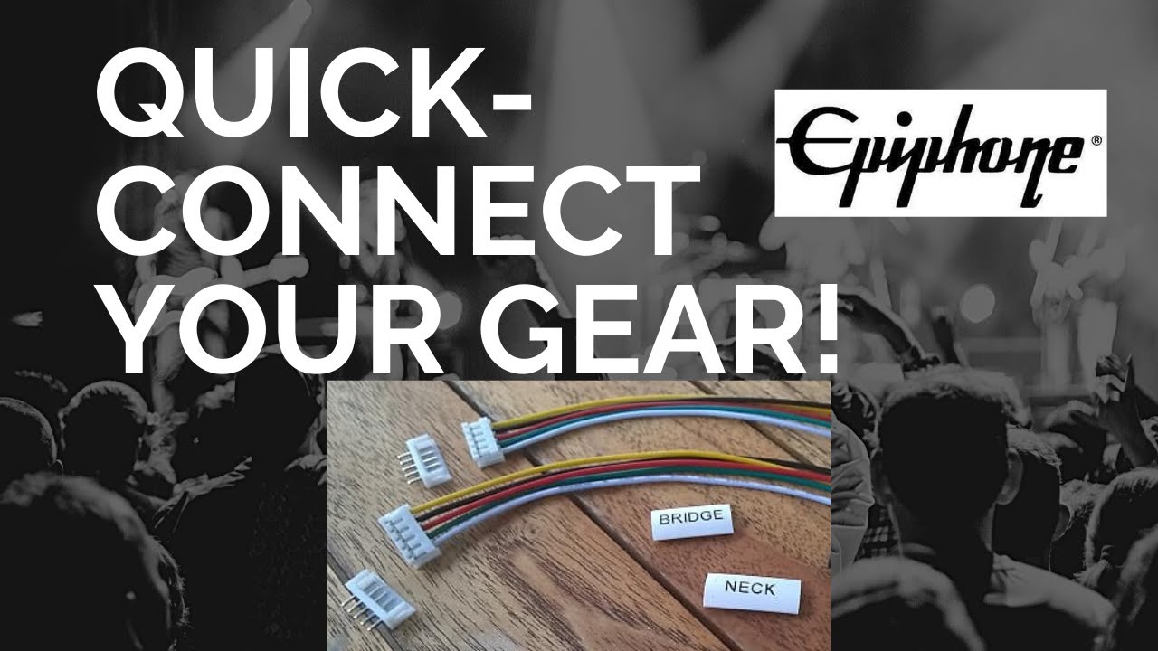 Epiphone Quick-Connect -- How to Change Pickups