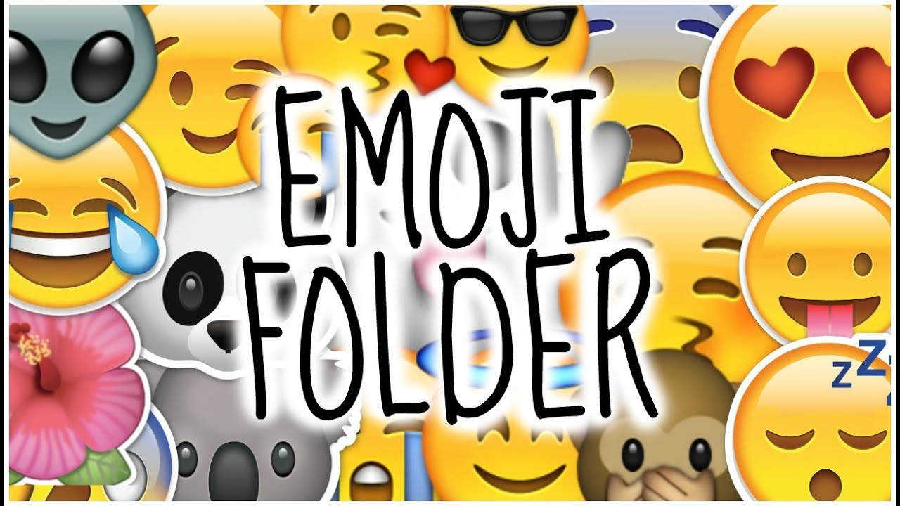 skruenøgle kløft hud EMOJI FOLDER: How To Change Your Folder Icons On Macbook! - YouTube