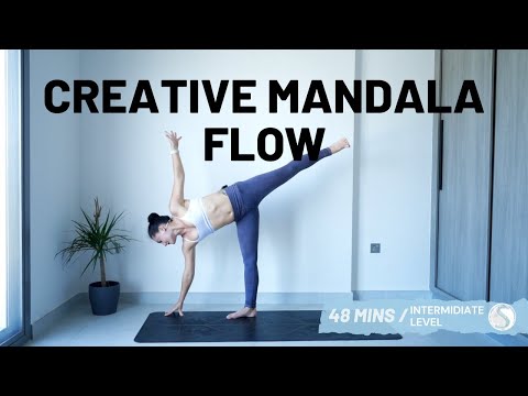 45 Minute Creative Vinyasa Flow - With FREE Playlist!