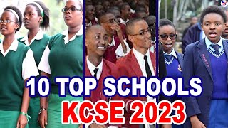 10 BEST Schools Nationally KCSE 2023-2024 #kcse2023 #education #machogu