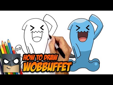 How to Draw Pokémon | Wobbuffet | Step-by-Step