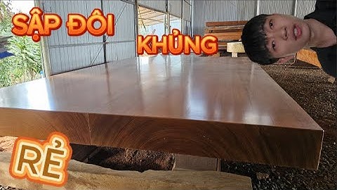 Hoàng Gỗ | Bộ Chiếu Đôi Cực Rẻ Gỗ Cẩm Hồng Nguyên Khối