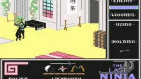 C=64 Longplay The Last Ninja - Level 5