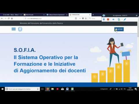 Tutorial registrazione U F  su piattaforma S O F I A  AD IC ROMBIOLO