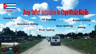 Jeep Safari excurtion in Cayo Santa Maria, Cuba | Uncover the Thrills and Beauty #budgettravel