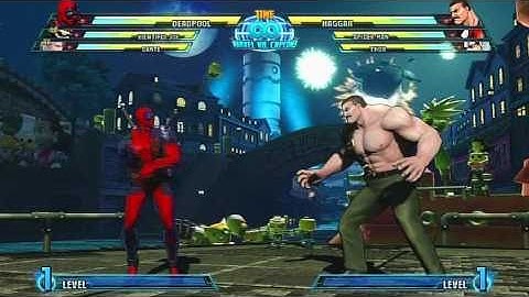 Deadpool Moonwalk - Marvel vs Capcom 3