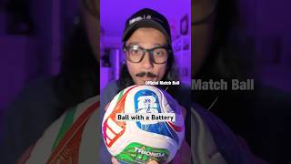 The FIFA World Cup ball is a tech gadget!